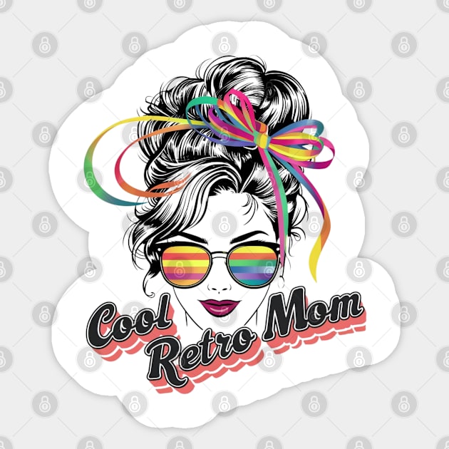 Cool Retro Mom Sticker by Dylante